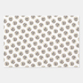 Yorkshire Terrier Puppy Painting Original Hundesch Geschenkpapier Set (Vorderseite 2)