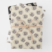 Yorkshire Terrier Puppy Painting Original Hundesch Geschenkpapier Set (Beispiel)