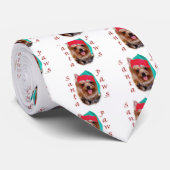 Yorkshire Terrier Santa Paws Krawatte (Gerollt)