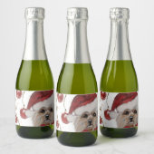 YORKSHIRE TERRIER  SCHAUMWEINETIKETT (Flaschen)