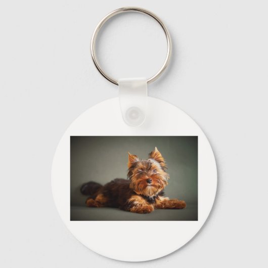 Yorkshire Terrier Schlüsselanhänger (Vorderseite)