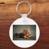 Yorkshire Terrier Schlüsselanhänger (Vorderseite)