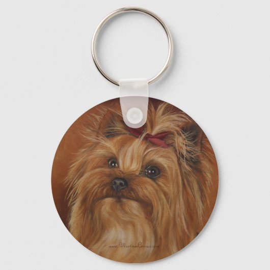 Yorkshire Terrier Schlüsselanhänger (Vorderseite)