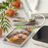 Yorkshire Terrier Schlüsselanhänger (Vorderseite rechts)
