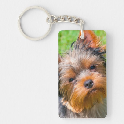Yorkshire Terrier Schlüsselanhänger (Vorderseite)