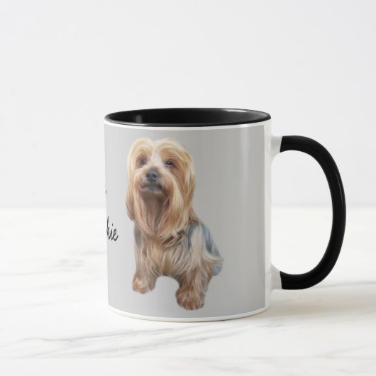 Yorkshire-Terrier-so niedliche Tasse (Rechts)