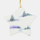 Yorkshire Terrier Star Ornament (Hinten)