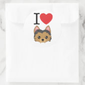 Yorkshire Terrier Stickers (Tasche)