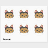 Yorkshire Terrier Stickers (Blatt)