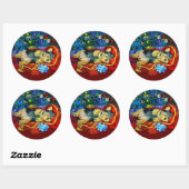 Yorkshire Terrier Stickers (Blatt)