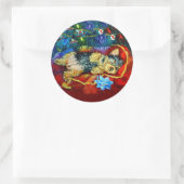 Yorkshire Terrier Stickers (Tasche)