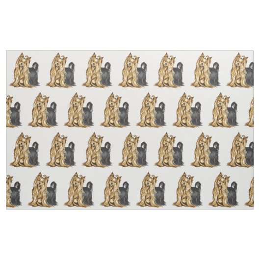 Yorkshire-Terrier Stoff (Fat Quarter (45,7 x 55,9 cm))