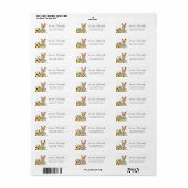 Yorkshire Terrier Sunflower Eucalyptus Adresse (Vorne)