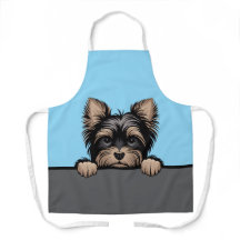 Yorkshire Terrier Süßer spähender Yorkie Hundelieb