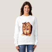 Yorkshire Terrier Sweatshirt (Vorne ganz)