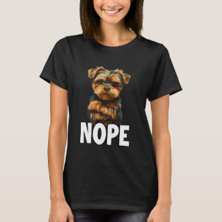 Yorkshire Terrier T, lustiges Hundegehoutfit für H T-Shirt