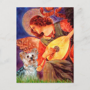 Yorkshire Terrier (T) - Mandolin Angel Postkarte