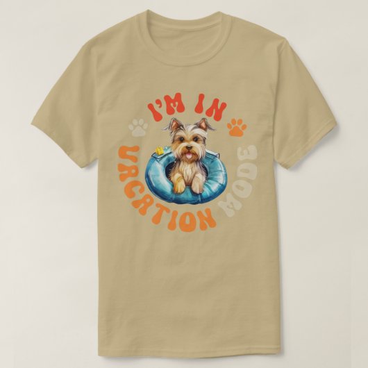 Yorkshire Terrier T-Shirt (Design vorne)