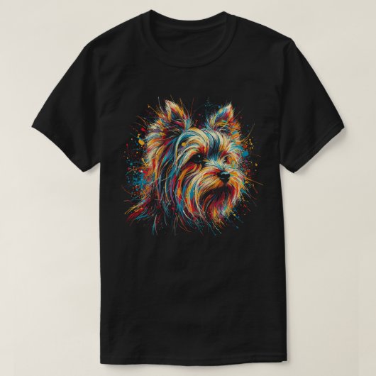 Yorkshire Terrier T-Shirt (Design vorne)