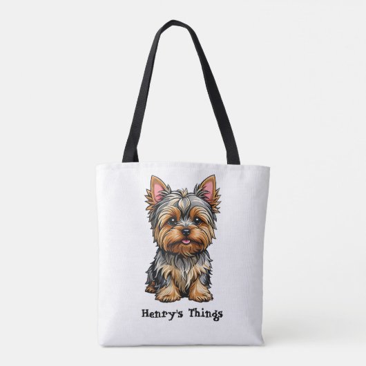 Yorkshire Terrier Tasche (Rückseite)