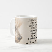 Yorkshire Terrier Tasse (Vorderseite Links)