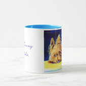 Yorkshire Terrier Tasse (Zentrum)