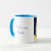 Yorkshire Terrier Tasse (Vorderseite Links)