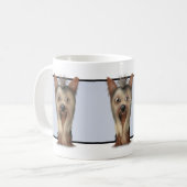Yorkshire-Terrier-Tasse Kaffeetasse (Vorderseite Links)