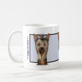 Yorkshire-Terrier-Tasse Kaffeetasse (Links)