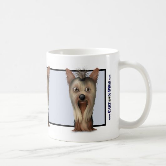 Yorkshire-Terrier-Tasse Kaffeetasse (Rechts)