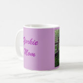 Yorkshire-Terrier-Tassen-Mama Kaffeetasse (Vorderseite Links)