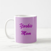 Yorkshire-Terrier-Tassen-Mama Kaffeetasse (Links)