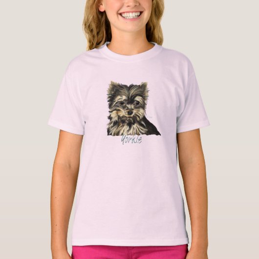 Yorkshire Terrier tee (Vorderseite)