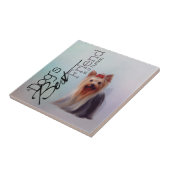 Yorkshire Terrier tile Fliese (Seite)