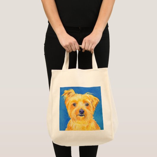 Yorkshire Terrier Tote Bag - "Sammy" Tragetasche (Vorderseite (Produkt))