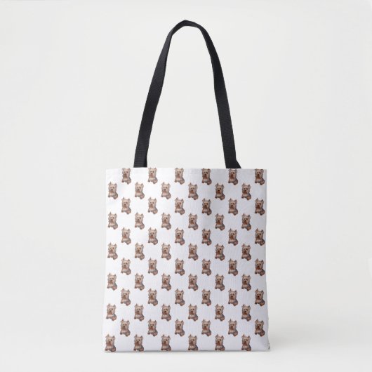 Yorkshire Terrier Tote Bag Tasche (Vorderseite)