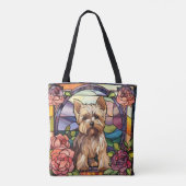 Yorkshire Terrier Tote Bag Tasche (Rückseite)