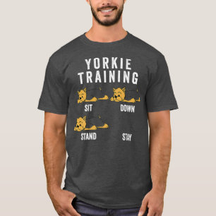 Yorkshire Terrier Training Hund Premium T-Shirt