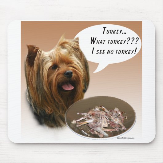 Yorkshire Terrier Türkei Mousepad (Vorne)
