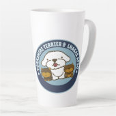Yorkshire Terrier und Lhasa Apso Milchtasse (Rechte Ecke)
