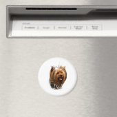 Yorkshire Terrier Vater 2 Magnet (In Situ (Geschirrspüler))