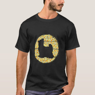 Yorkshire Terrier Vater Mama Blume T-Shirt