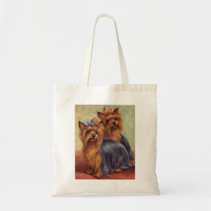 Yorkshire-Terrier-Vintage Taschen-Tasche Tragetasche