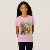 Yorkshire Terrier von Natasha Us T-Shirt (Vorne ganz)
