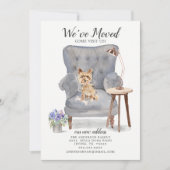 Yorkshire Terrier We Moved Moving Ankündigung (Vorderseite)