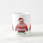 Yorkshire Terrier Wear Ugly Sweater Xmas Dog Kaffeetasse (Mittel)