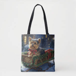 Yorkshire Terrier Weihnachtsfest Saison Tasche