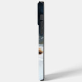 Yorkshire Terrier Weihnachtsschnee Case-Mate iPhone Hülle (Rückseite / Links)