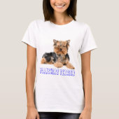 Yorkshire Terrier Welpe Dog Women's Canine T-Shirt (Vorderseite)