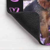 Yorkshire Terrier Welpe Hund Liebe Mousepad (Ecke)